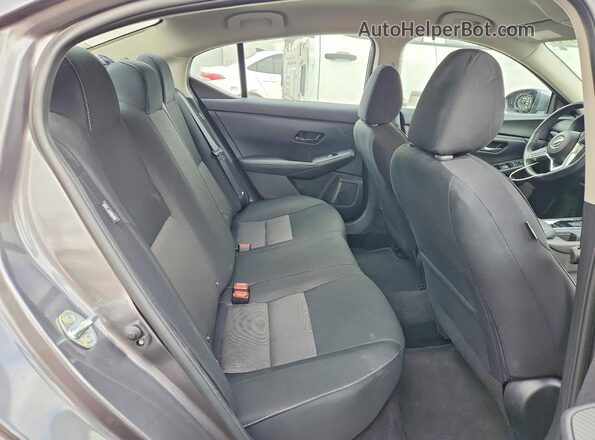 3N1AB8CVXSY416931 2025 NISSAN SENTRA Gray უკანა სავარძლების ხედი