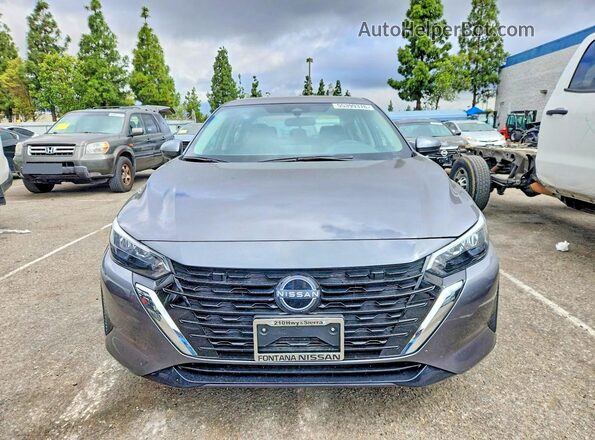 3N1AB8CVXSY416931 2025 NISSAN SENTRA Gray წინა ხედი