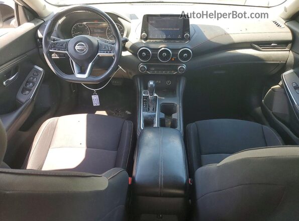 3N1AB8DV0MY227934 2021 NISSAN SENTRA White Вид панелі приладів