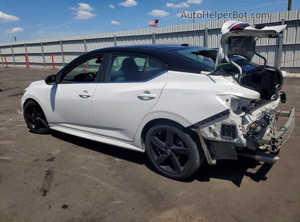 3N1AB8DV0MY227934 2021 NISSAN SENTRA White Задня ліва чверть