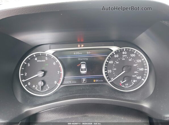 3N1AB8DV0MY258875 2021 NISSAN SENTRA White Widok tylnych siedzeń