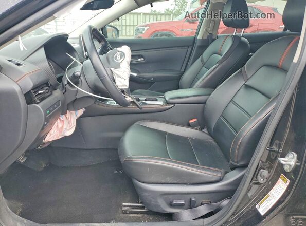 3N1AB8DV0MY312210 2021 NISSAN SENTRA Black წინა სალონის ხედი