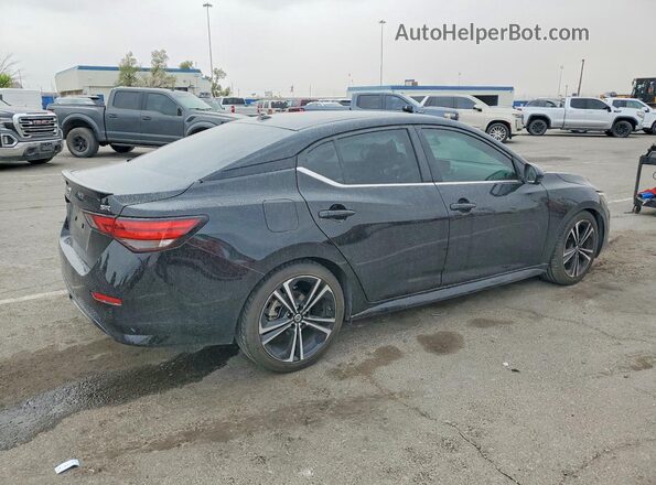 3N1AB8DV0MY312210 2021 NISSAN SENTRA Black უკანა მარჯვენა