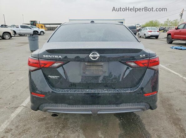 3N1AB8DV0MY312210 2021 NISSAN SENTRA Black უკანა ხედი