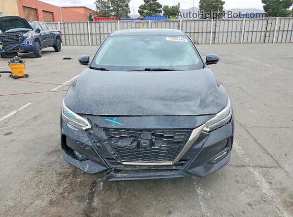 3N1AB8DV0MY312210 2021 NISSAN SENTRA Black წინა ხედი
