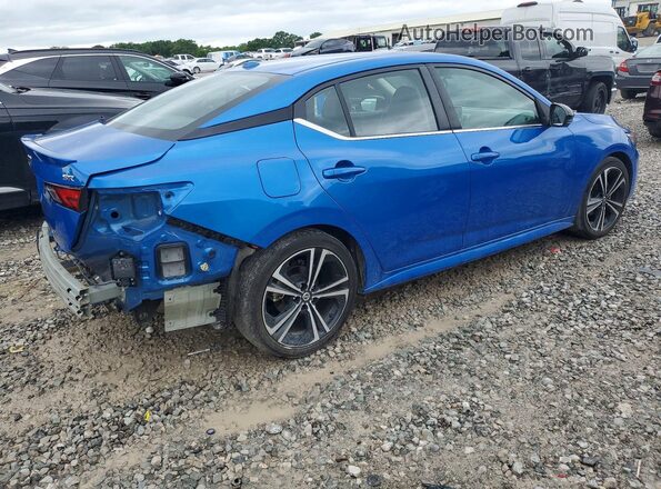 3N1AB8DV0PY321932 2023 NISSAN SENTRA Blue უკანა მარჯვენა