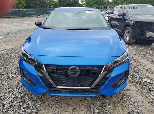 3N1AB8DV0PY321932 2023 NISSAN SENTRA Blue წინა ხედი