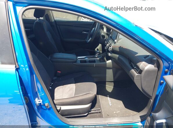 3N1AB8DV0SY206773 2025 NISSAN SENTRA Blue Вид салону спереду