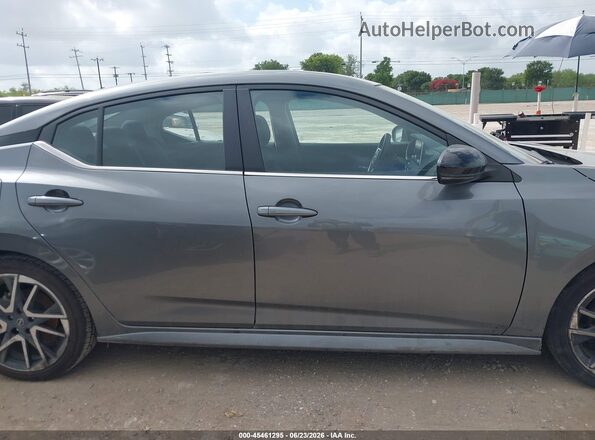 3N1AB8DV0SY310163 2025 NISSAN SENTRA Gray Widok wnętrza z tyłu