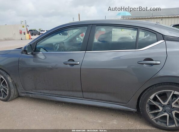 3N1AB8DV0SY310163 2025 NISSAN SENTRA Gray Widok wnętrza 360 stopni