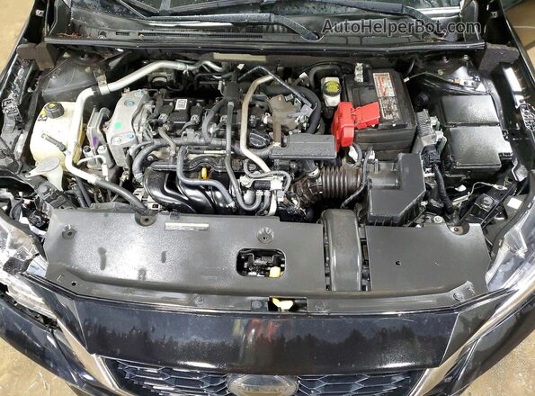 3N1AB8DV1MY243608 2021 NISSAN SENTRA Black Вид задньої частини салону