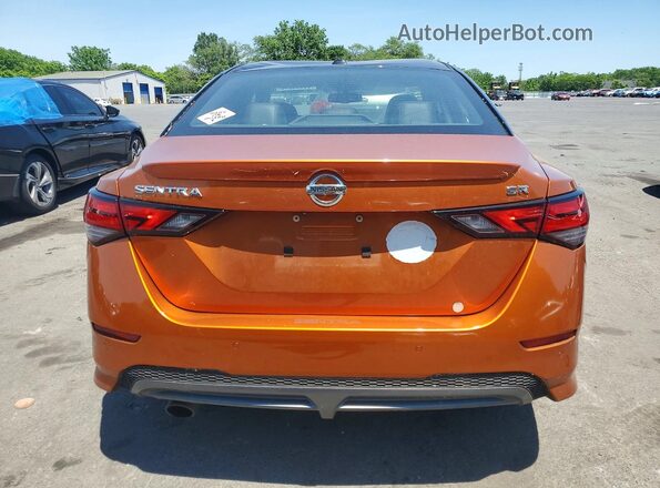 3N1AB8DV1MY262983 2021 NISSAN SENTRA Orange Vista trasera
