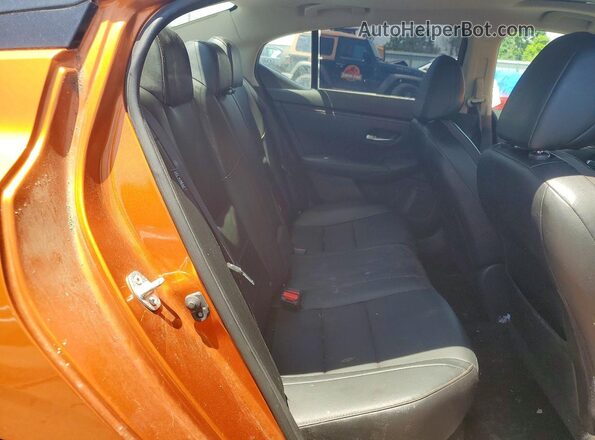 3N1AB8DV1MY262983 2021 NISSAN SENTRA Orange Vista de los asientos traseros