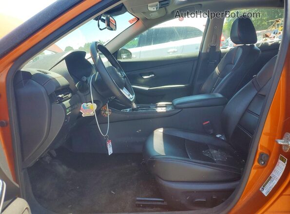 3N1AB8DV1MY262983 2021 NISSAN SENTRA Orange Vista interior delantera