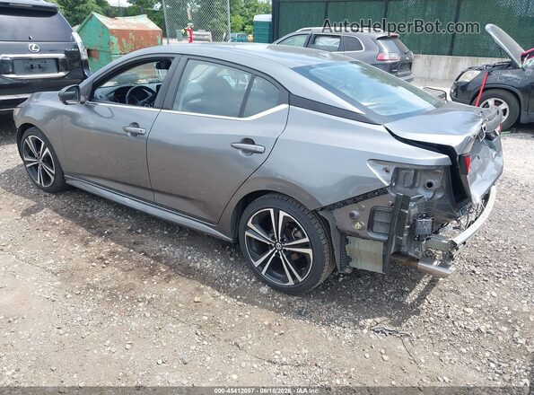 3N1AB8DV1MY298639 2021 NISSAN SENTRA Gray Հետևի ձախ