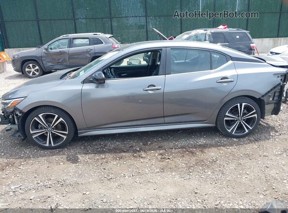 3N1AB8DV1MY298639 2021 NISSAN SENTRA Gray Սալոնի 360 աստիճան տեսք