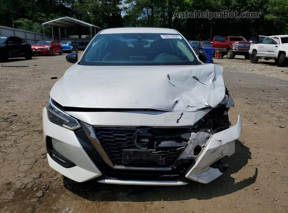 3N1AB8DV1MY317545 2021 NISSAN SENTRA White Դիմացի տեսք