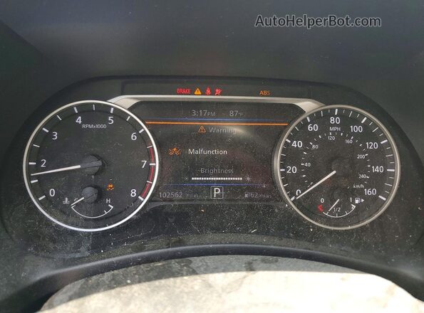 3N1AB8DV1MY317545 2021 NISSAN SENTRA White Սարքավորումների վահանակի տեսք