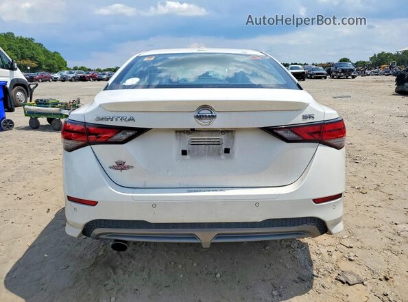 3N1AB8DV1MY317545 2021 NISSAN SENTRA White Հետևի տեսք