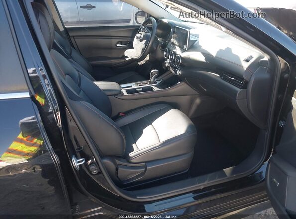 3N1AB8DV1PY314830 2023 NISSAN SENTRA Black Front interior view