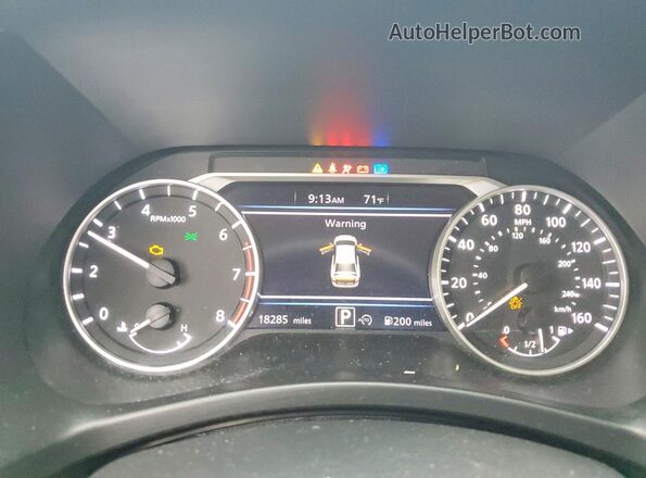 3N1AB8DV1RY380006 2024 NISSAN SENTRA Blue Widok zestawu wskaźników