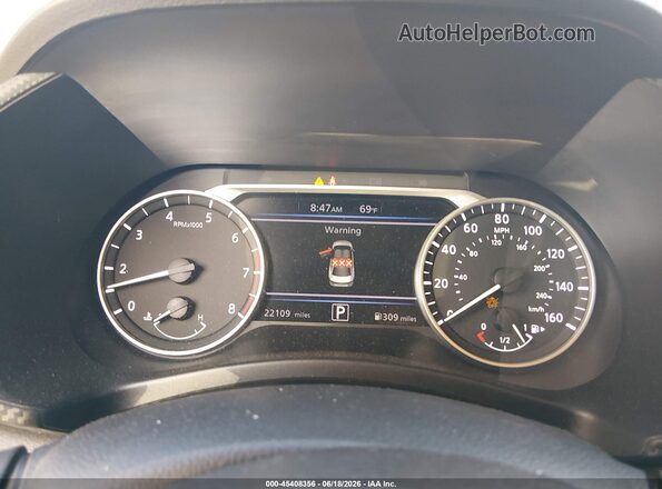 3N1AB8DV1SY230175 2025 NISSAN SENTRA White უკანა სავარძლების ხედი
