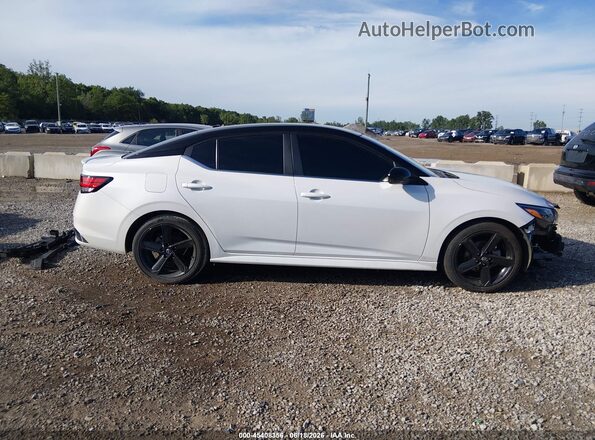 3N1AB8DV1SY230175 2025 NISSAN SENTRA White სალონის 360-გრადუსიანი ხედი