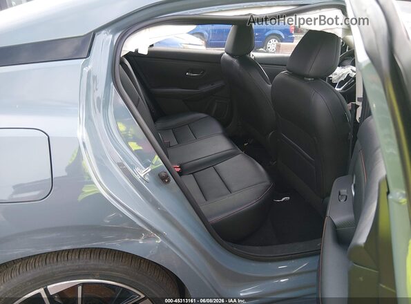 3N1AB8DV1SY333774 2025 NISSAN SENTRA Teal Вид наклейки з VIN-кодом