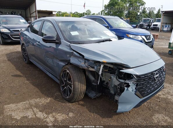 3N1AB8DV1SY333774 2025 NISSAN SENTRA Teal Вид спереду