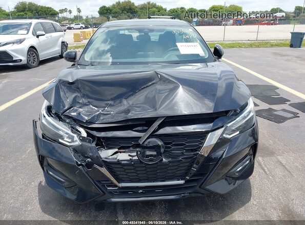 3N1AB8DV2LY253658 2020 NISSAN SENTRA Черный Вид спереди