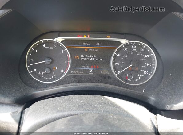3N1AB8DV2MY206311 2021 NISSAN SENTRA Black უკანა სავარძლების ხედი