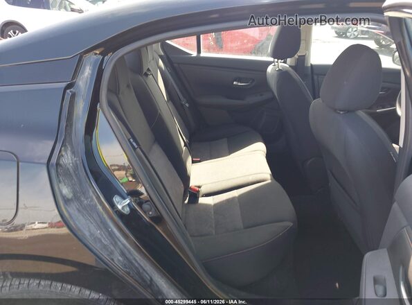 3N1AB8DV2MY206311 2021 NISSAN SENTRA Black VIN კოდის სტიკერის ხედი