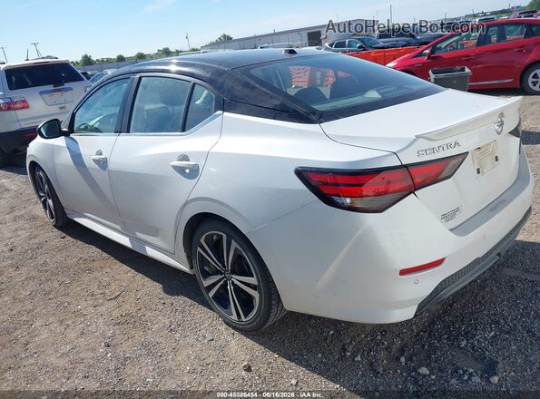 3N1AB8DV2MY293305 2021 NISSAN SENTRA White Rear left