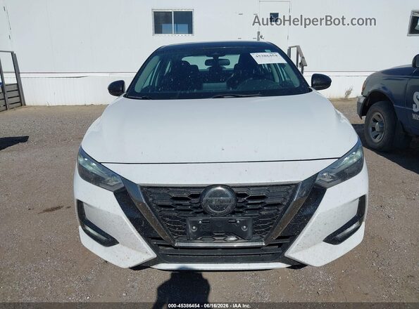 3N1AB8DV2MY293305 2021 NISSAN SENTRA White Instrument cluster view