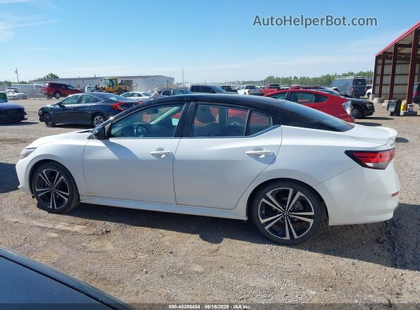 3N1AB8DV2MY293305 2021 NISSAN SENTRA White 360 interior view