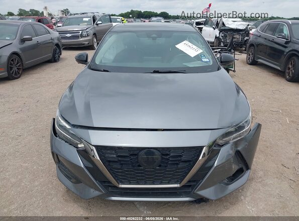3N1AB8DV2MY313830 2021 NISSAN SENTRA Gray Սարքավորումների վահանակի տեսք