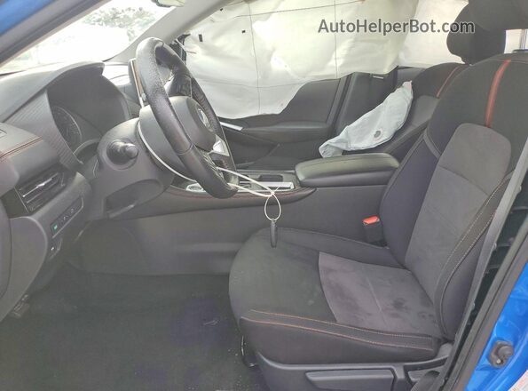 3N1AB8DV2MY319935 2021 NISSAN SENTRA Blue Vista interior delantera