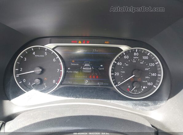 3N1AB8DV2NY207184 2022 NISSAN SENTRA Оранжевый Вид задних сидений