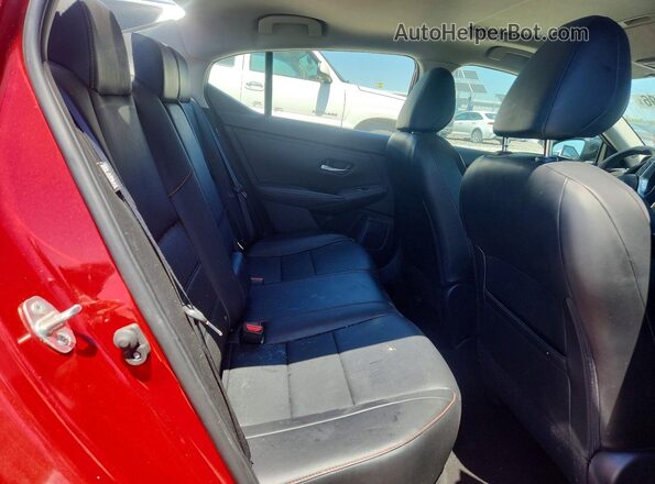 3N1AB8DV2PY285211 2023 NISSAN SENTRA Red Вид задніх сидінь
