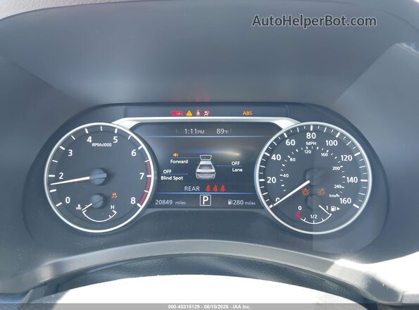 3N1AB8DV2PY322466 2023 NISSAN SENTRA Gray Вид задніх сидінь