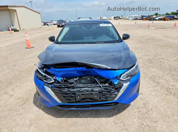 3N1AB8DV2RY307176 2024 NISSAN SENTRA Blue Դիմացի տեսք