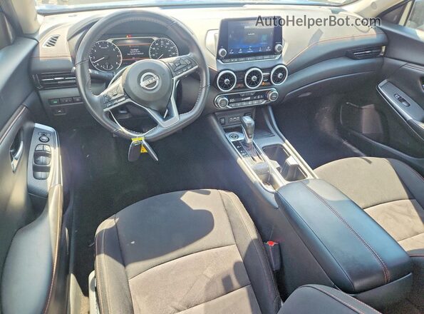 3N1AB8DV2RY379494 2024 NISSAN SENTRA Blue Dashboard view