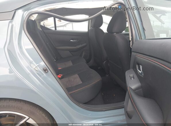 3N1AB8DV2SY277764 2025 NISSAN SENTRA Blue VIN კოდის სტიკერის ხედი
