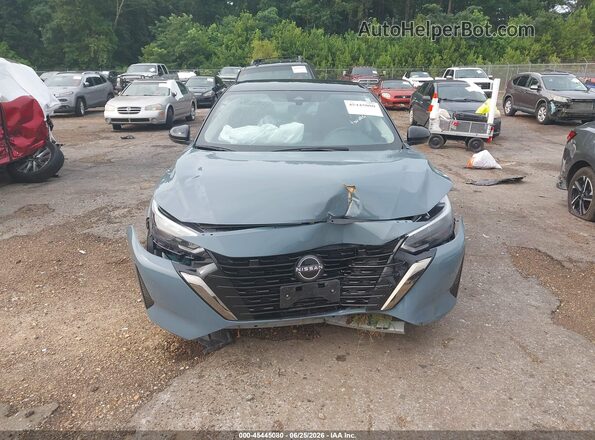 3N1AB8DV2SY277764 2025 NISSAN SENTRA Blue უკანა სალონის ხედი