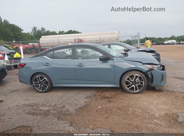 3N1AB8DV2SY277764 2025 NISSAN SENTRA Blue სალონის 360-გრადუსიანი ხედი