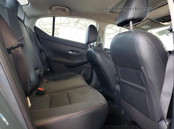 3N1AB8DV2SY285718 2025 NISSAN SENTRA Gray Rear seats view