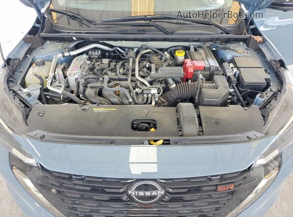 3N1AB8DV2SY285718 2025 NISSAN SENTRA Gray Rear interior view