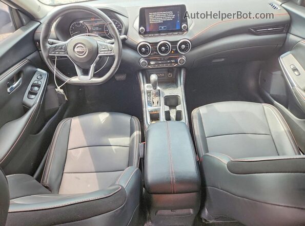 3N1AB8DV2SY288165 2025 NISSAN SENTRA White Вид панелі приладів