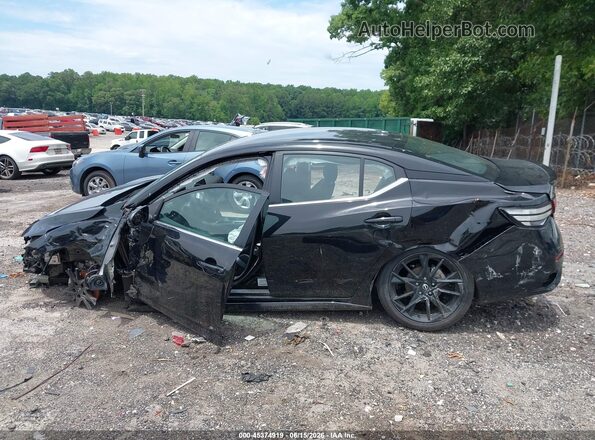 3N1AB8DV2SY354696 2025 NISSAN SENTRA Black Widok wnętrza 360 stopni