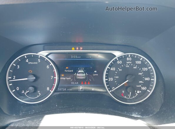 3N1AB8DV3MY209086 2021 NISSAN SENTRA Синий Вид задних сидений